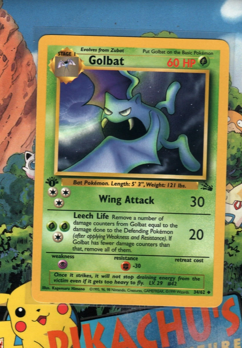 Golbat 34/62 Fossil for sale | eBay