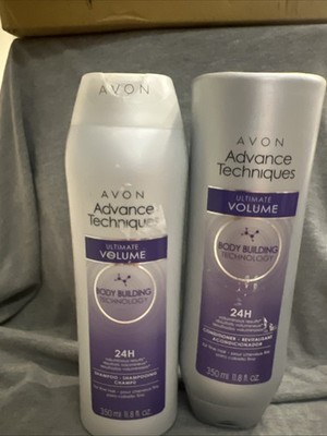 Avon Advance Techniques Ultimate Volume Shampoo & Conditioner 24H for Fine Hair