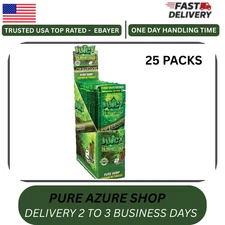 50 Authentic Natural Wrap Vegan 25 Packs of 2 Juicy Jay’s Wraps per Box