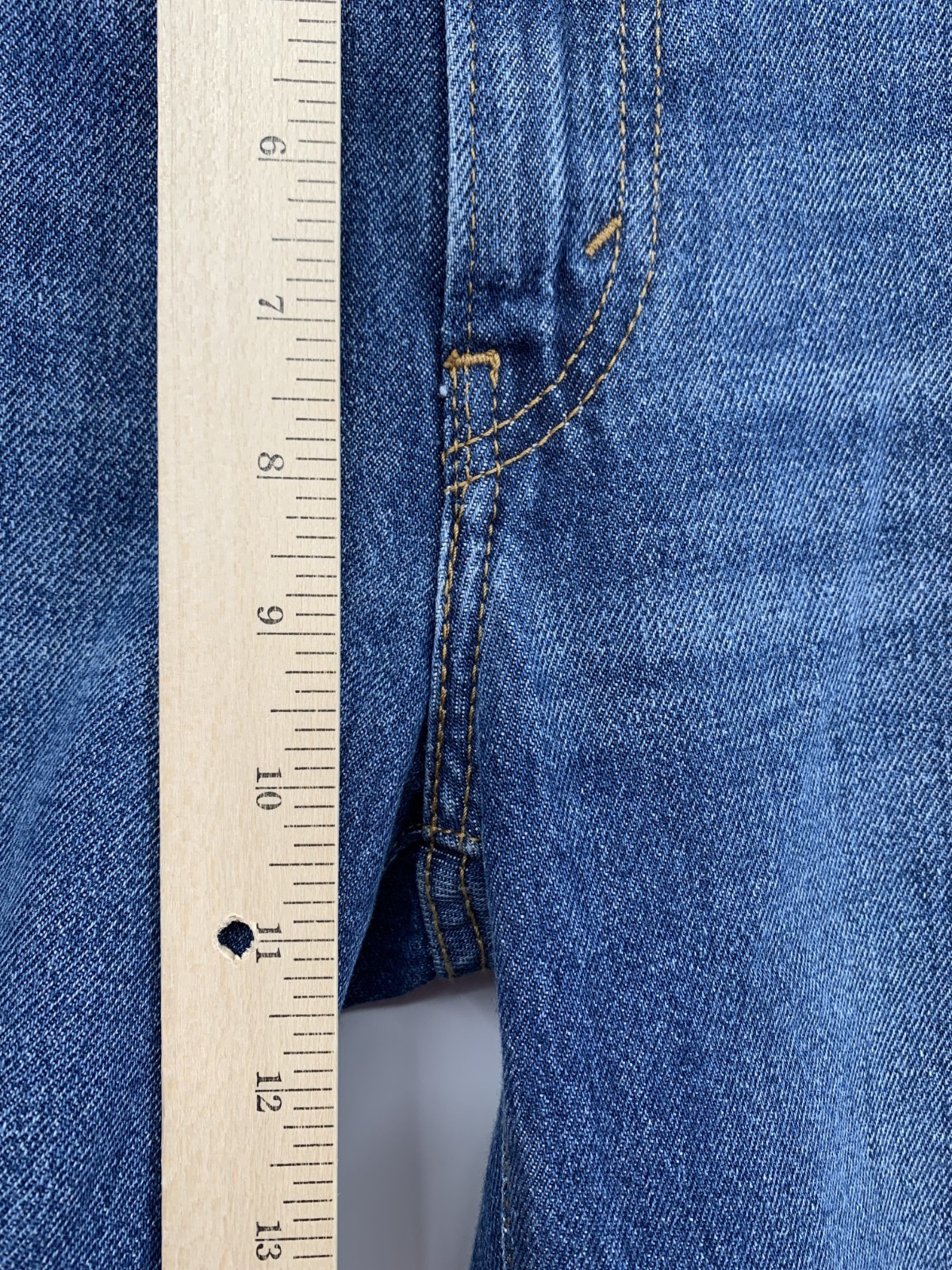 Levis Jeans Womens 28 Blue 94 Baggy Wide Leg Denim Pants Medium Wash thumbnail 9