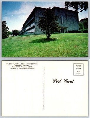 St Scholastica Education Center Fort Smith Arkansas Postcard