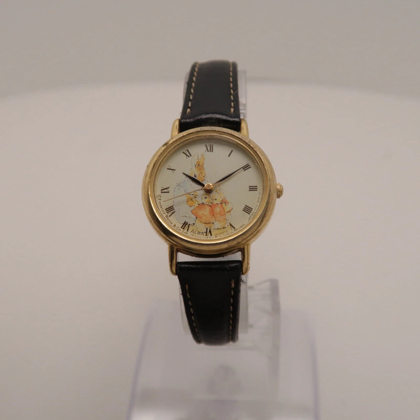 SEIKO ALBA V515-6420 Peter The Rabbit Quartz Vintage Watch W252 *WORKING