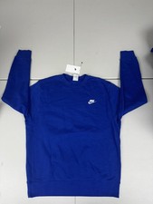 Nike Sportswear Club Fleece Crewneck Sweatshirt Game Royal Pick Size BV2662-480