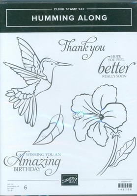 Retired Stampin' Up! Humming Along Stamps & Dies