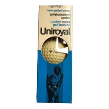 Vintage Uniroyal Golf Balls Wsleeve The Action Line New Surlyn Cover Nos Vintage Uniroyal Golf Balls Wsleeve The Action Line New Surlyn Cover Nos