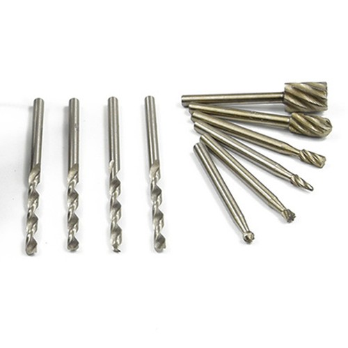 11 PCS Electric Grinding Cutter Positioner Milling Burrs Set Masonry Cutters - Picture 2 of 11