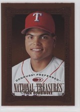 1997 Donruss Preferred National Treasures Bronze Ivan Rodriguez #186 HOF 2u3