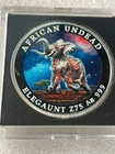 Elegaunt Zombucks Colorized 1 Troy Ounce .999 Fine Silver- Only 1200 Minted