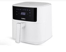 Image of Tower T17169WHT White  Vortx 6L Air Fryer