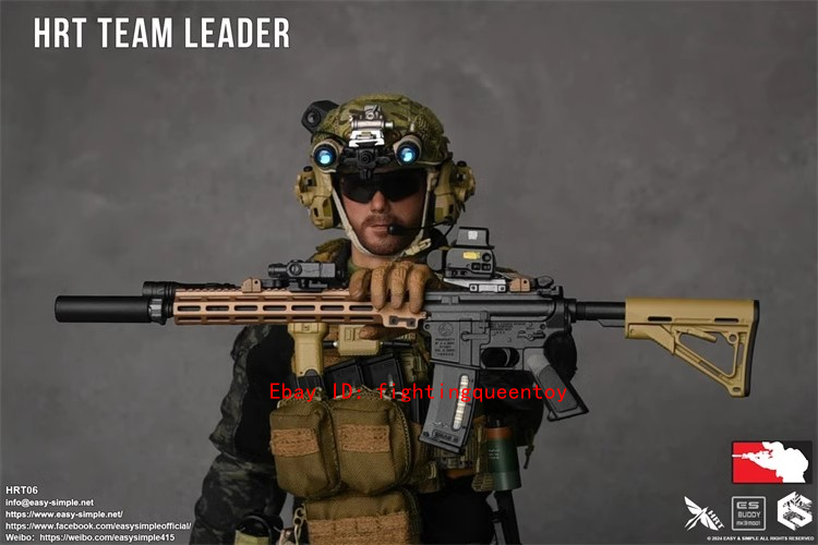 Easy＆Simple HRT06 HRT Team Leader 1/6 Scale Male Action