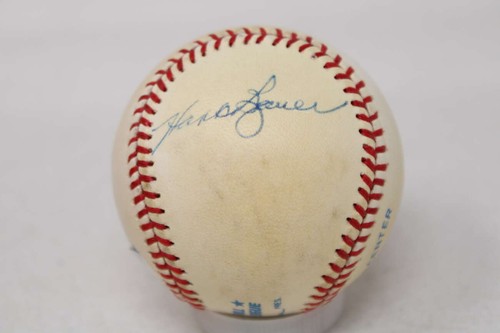 Hank Bauer Baseball Signed Auto PSA/DNA Authenticated Yankees