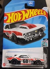 Hot Wheels CUSTOM '68 CAMARO White