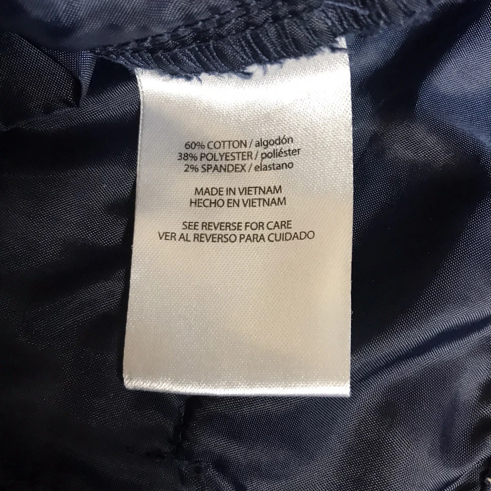 Pantalones Cortos The Limited Para Mujer Talla 6 Negros Frente Plano Punteado Pin Dot Mezcla de Algodón Foto 4 de 4