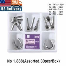 Dental Matrix Bands Anterior Twin Proximal Strips Sectional Contoured Matrices