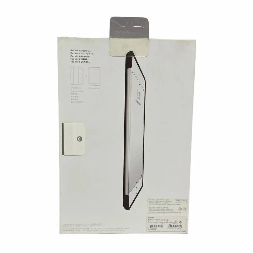 Genuine Original Apple Silicone Case Cover For iPad mini 4 - Orange MLD42FE/A - Image 2 of 3