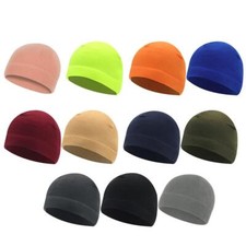 Men Winter Beanie Fleece Hat Sports Outdoor Cycling Thermal Ski Running Hot NEW