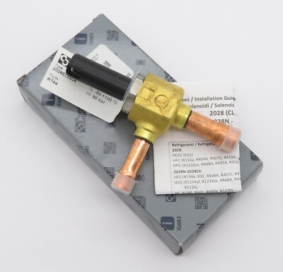 Castel 2028E/3S04 Expansionsventil Expansion Valve CO2 R744 3/8''x1/2'' ODS 90bar