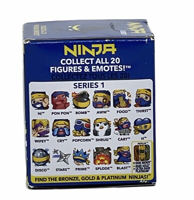NINJA Series 1 Blind Box 2” Collectible Figures & Emotes Series 1