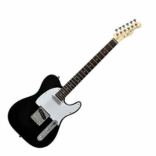 BACCHUS Universe series Electric Guitar BTE-1R Black from Japan NEW