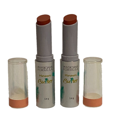 2 X Physicians Formula Murumuru Butter Lipstick-Soaking Up The Sun