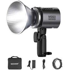NEEWER MS60 LED Video Light with 2.4G/APP Control, 65W 5600K Daylight Mini COB