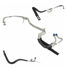 OEM NEW 15-20 Ford 5.0L F-150 Transmission Oil Cooler Line 3 KIT - AUX and Rad