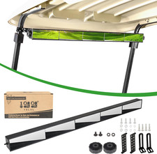 Universal Golf Cart 5 Panel Mirror for EZGO, Club Car, Wide Angle Rear View Blin