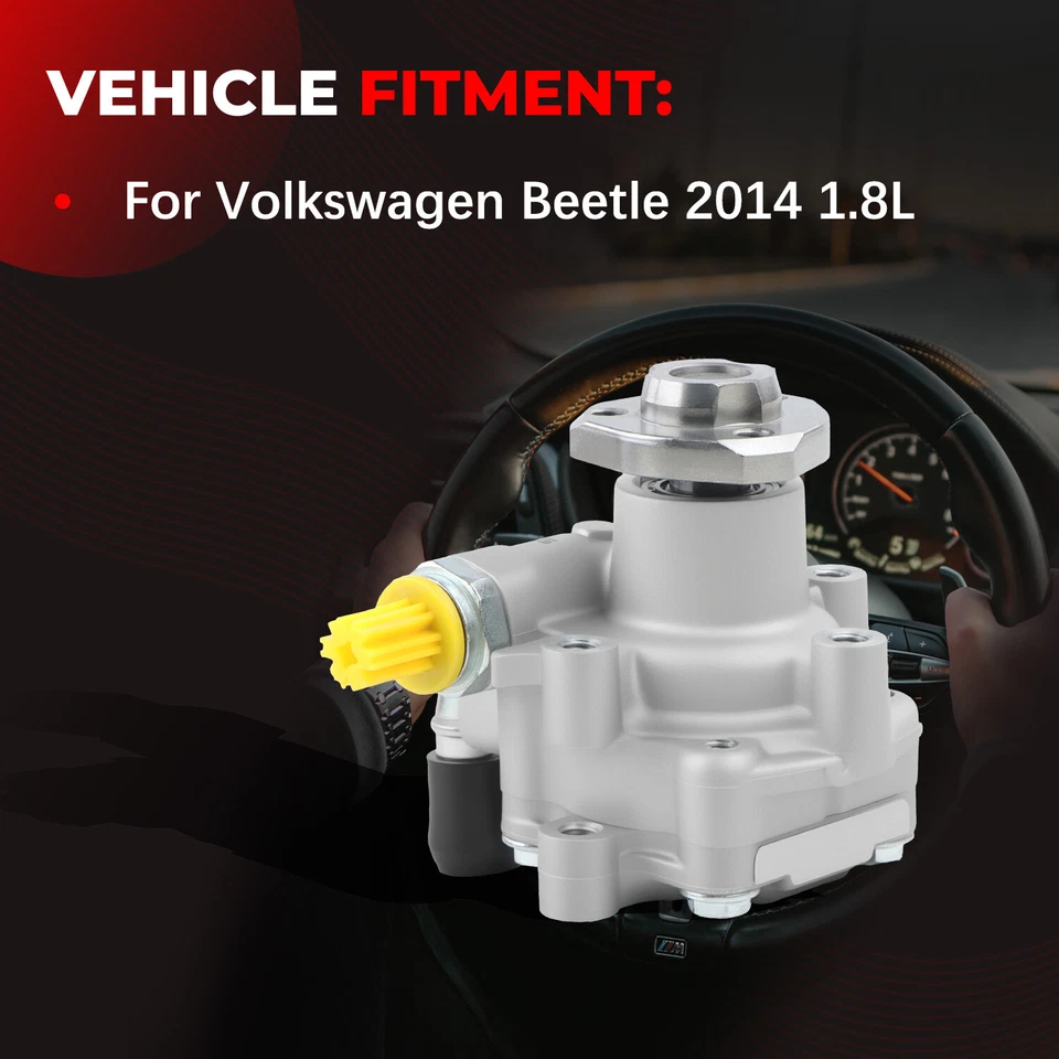 Bomba de dirección asistida para Volkswagen Passat Jetta CrossFox Beetle Saveiro 2007-15 Foto 2 de 4