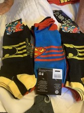 DC Comics Superman Batman Flash 3 Pack Ankle Socks 3 Sets Available