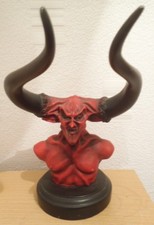 legend the dark lord.   9" high  resin bust..unpainted