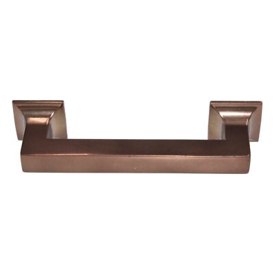 Hickory Hardware Studio 3 3/4'' (96mm) Ctr Square Pull Veneti Bronze P3011-VBZ