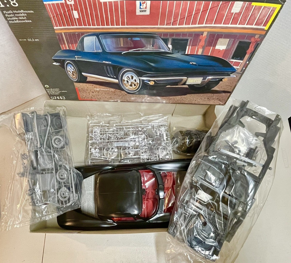 自動車 Revell MODEL RACER '65 STING RAY 1/24 自動車 Revell MODEL RACER '65 STING RAY 1/24 自動車 Revell MODEL