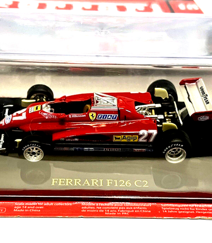 Ferrari Collection 1/43 Ferrari F123 C2 No.27 Red Model Car Magazine No.18 - Picture 3 of 13