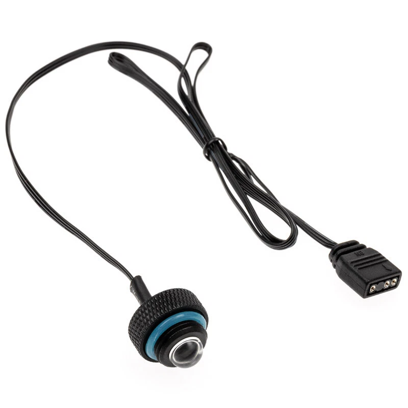 XSPC ARGB LED Verschlussstopfen, G1/4, 5V 3Pin - schwarz - Bild 2 von 4