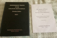 Ishihara  s Test for Colour Deficiency Blindness, Concise Edition 2021, Excellent