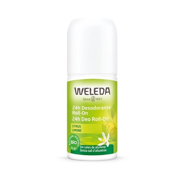 Weleda Deodorante Roll On Limone 24H Protezione E Freschezza, 50Ml-image