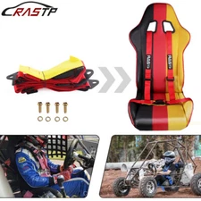 Universal 4 Point Buckle Seat Belt Racing Harness 2" Strap For UTV ATV Go-Kart