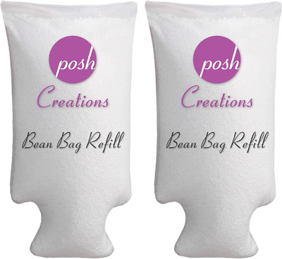 Foam Filling Bean Bag Refill, 100 L - 2 PK, Cool White