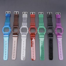 Resin TPU Watch Band Strap For Gasio G-Shock DW5600 GW-M5610 DW5000 Case Bezel