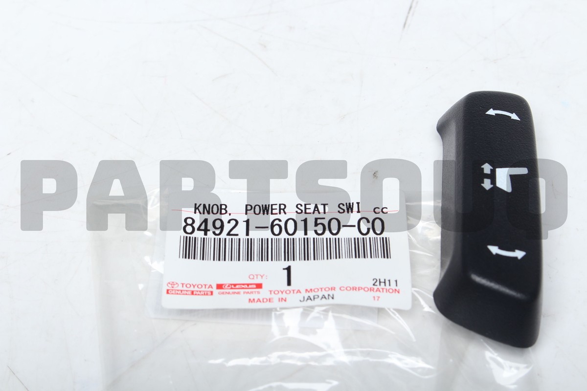 8492160150C0 Toyota KNOB, POWER SEAT SWITCH (FOR SLIDE