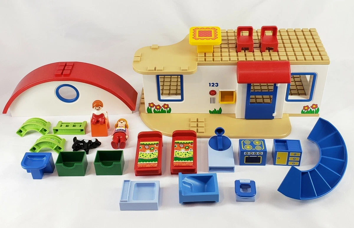 Playmobil 123 Suburban 6784 House Family Toys Germany RARE Parts Your Choice