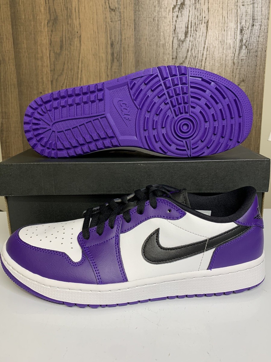 jordan 1 low golf court purple