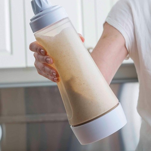 Waffles Dispenser Batter Mixing Bottle Mixer Pancake Batter Bottle Cookie Tools - Picture 14 of 14