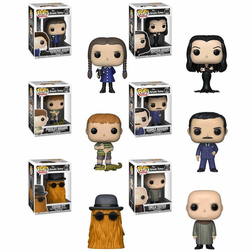THE ADDAMS FAMILY Funko Pop Set of 6 w 