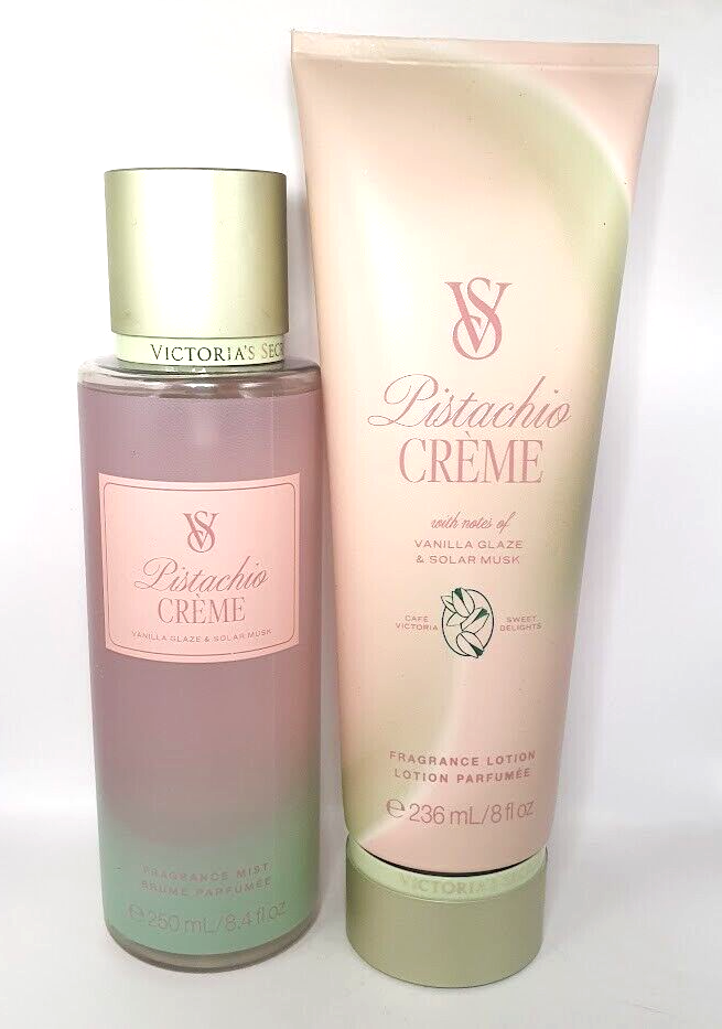 VICTORIA'S SECRET PISTACHIO CREME BODY MIST 8.4 FL OZ & BODY