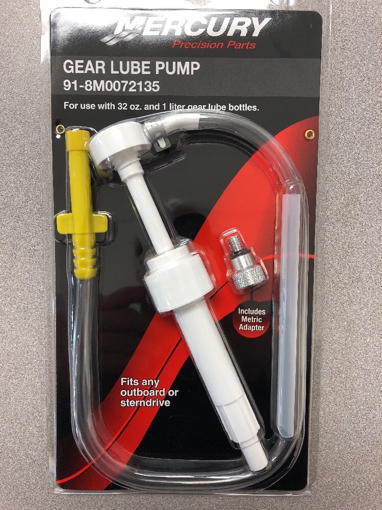 Mercury Gear Lube Pump 918m0072135 Fits Quart and 32oz Bottles for