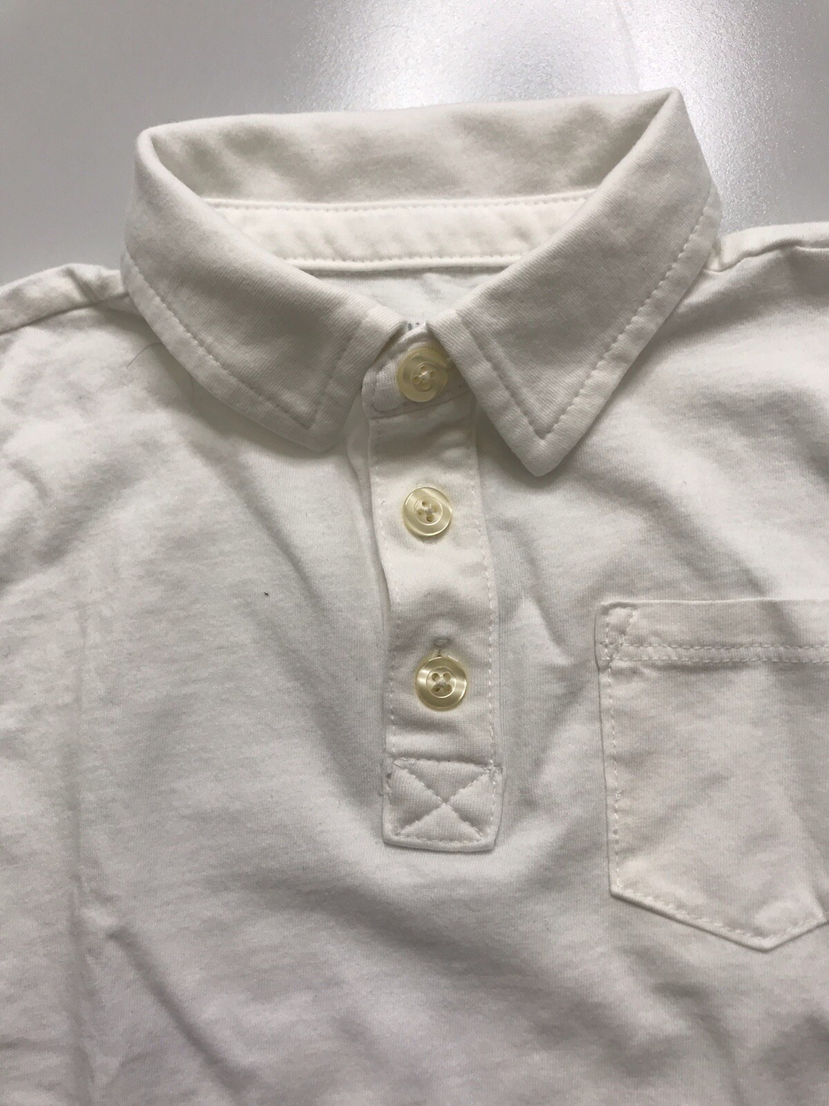 Crewcuts Baby Boys White Polo Shirt Size 3 3T eBay