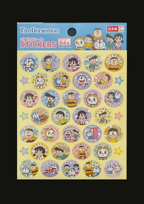 Sanrio Doraemon Reward stickers Made in Japan