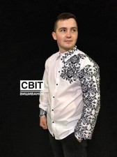 Ukrainian Embroidered Vyshyvanka Shirt for Men  Kids, XXS  5XL, Gift Idea