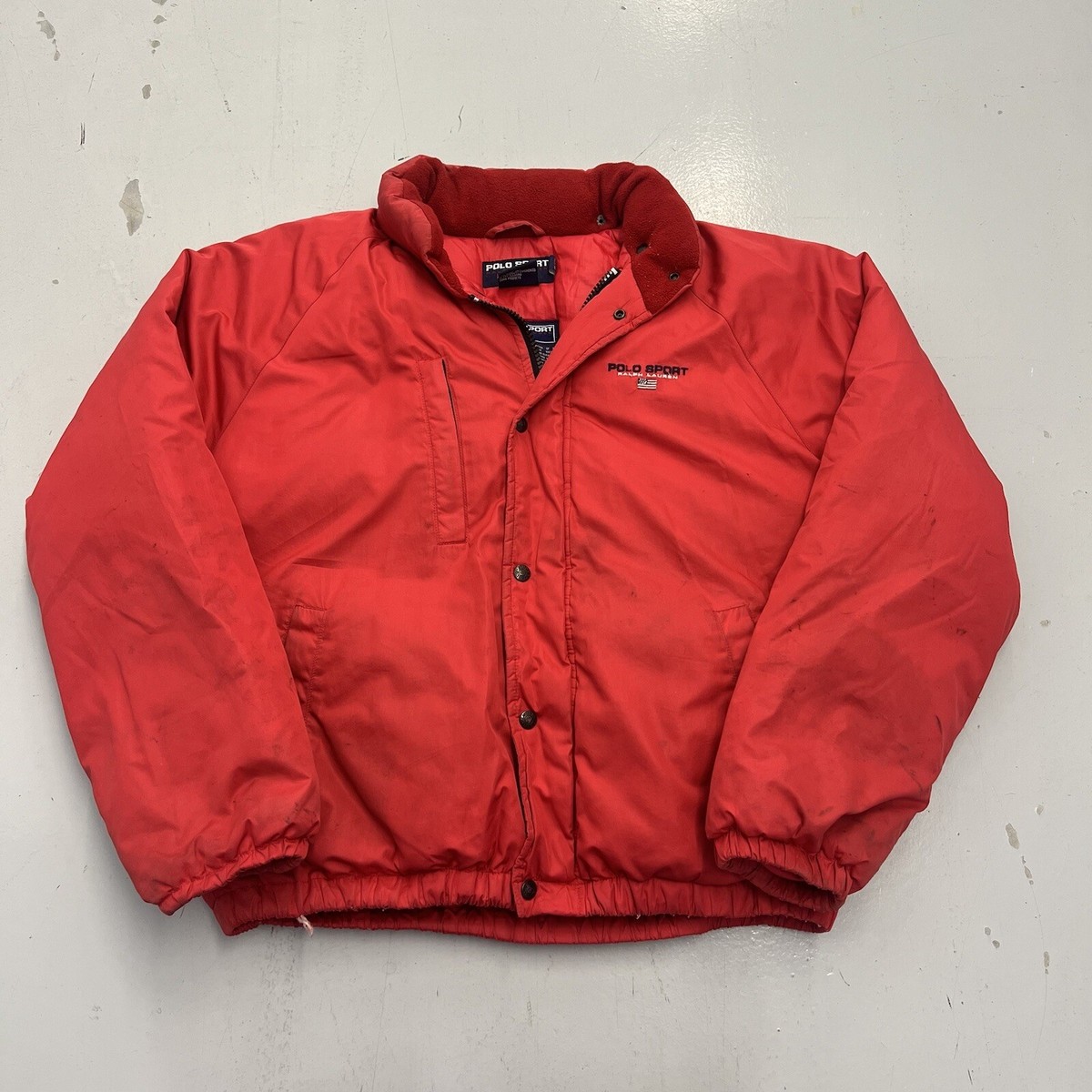 ヴィンテージ polo sports ダウン レア 90